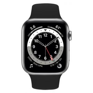 ROCKROSE band σιλικόνης Rough Jade για Apple Watch 42/44mm, μαύρο | Mobile Συσκευές | elabstore.gr