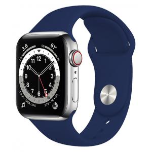 ROCKROSE band σιλικόνης Rough Jade για Apple Watch 42/44mm, μπλε | Mobile Συσκευές | elabstore.gr