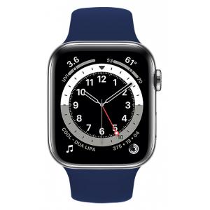 ROCKROSE band σιλικόνης Rough Jade για Apple Watch 42/44mm, μπλε | Mobile Συσκευές | elabstore.gr