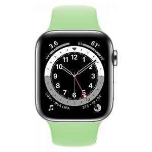 ROCKROSE band σιλικόνης Rough Jade για Apple Watch 42/44mm, mint | Mobile Συσκευές | elabstore.gr