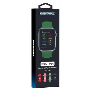 ROCKROSE band σιλικόνης Rough Jade για Apple Watch 42/44mm, πράσινο | Mobile Συσκευές | elabstore.gr