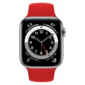 ROCKROSE band σιλικόνης Rough Jade για Apple Watch 42/44mm, κόκκινο | Mobile Συσκευές | elabstore.gr
