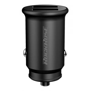 ROCKROSE φορτιστής αυτοκινήτου Ranger P2, 2x USB, 12W, 2.4A, μαύρος | Αξεσουάρ κινητών | elabstore.gr
