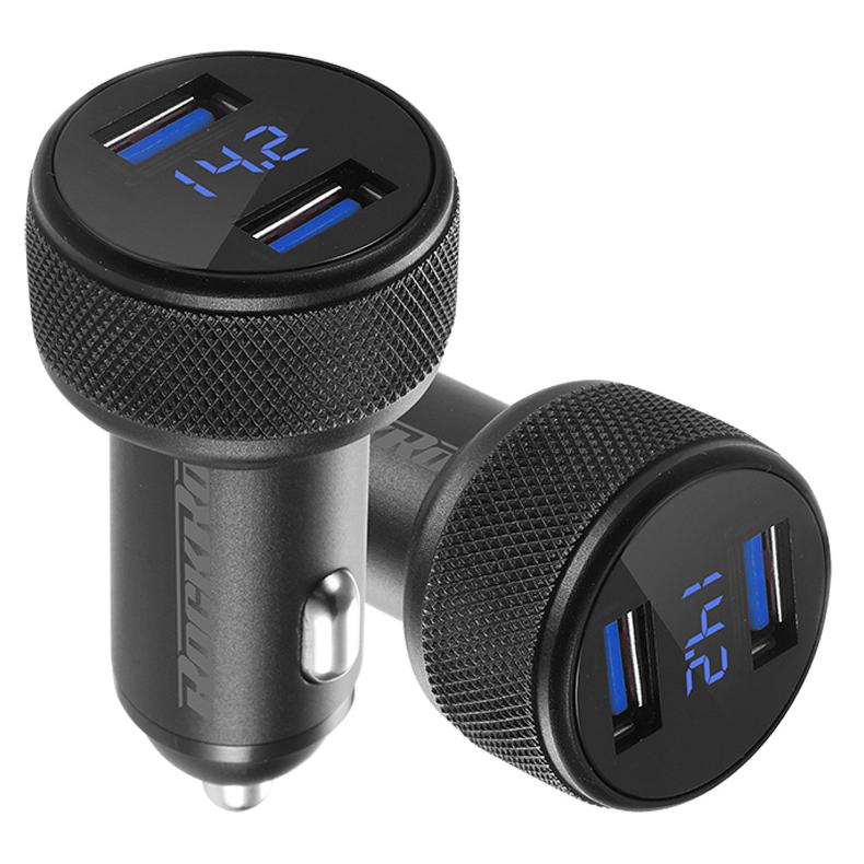 ROCKROSE φορτιστής αυτοκινήτου Ranger Q2, 2x USB, Display, 36W, μαύρος | eLabstore.gr ROCKROSE φορτιστής αυτοκινήτου Ranger Q2, 2x USB, Display, 36W, μαύρος | Αξεσουάρ κινητών | elabstore.gr