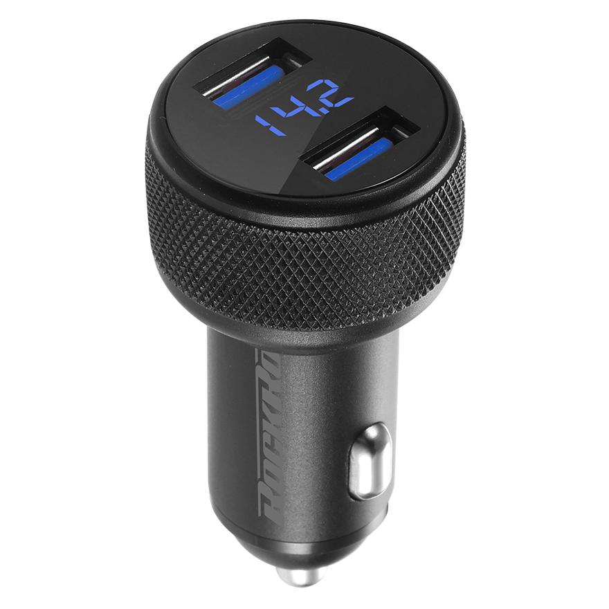 ROCKROSE φορτιστής αυτοκινήτου Ranger Q2, 2x USB, Display, 36W, μαύρος | eLabstore.gr ROCKROSE φορτιστής αυτοκινήτου Ranger Q2, 2x USB, Display, 36W, μαύρος | Αξεσουάρ κινητών | elabstore.gr