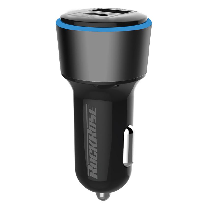 ROCKROSE φορτιστής αυτοκινήτου Ranger PQ, 2x USB, 36W, 3A, μαύρος | eLabstore.gr ROCKROSE φορτιστής αυτοκινήτου Ranger PQ, 2x USB, 36W, 3A, μαύρος | Αξεσουάρ κινητών | elabstore.gr