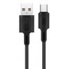 ROCKROSE καλώδιο USB σε USB Type-C Beta AC, 2.4A 12W, 1m, μαύρο | Αξεσουάρ κινητών | elabstore.gr