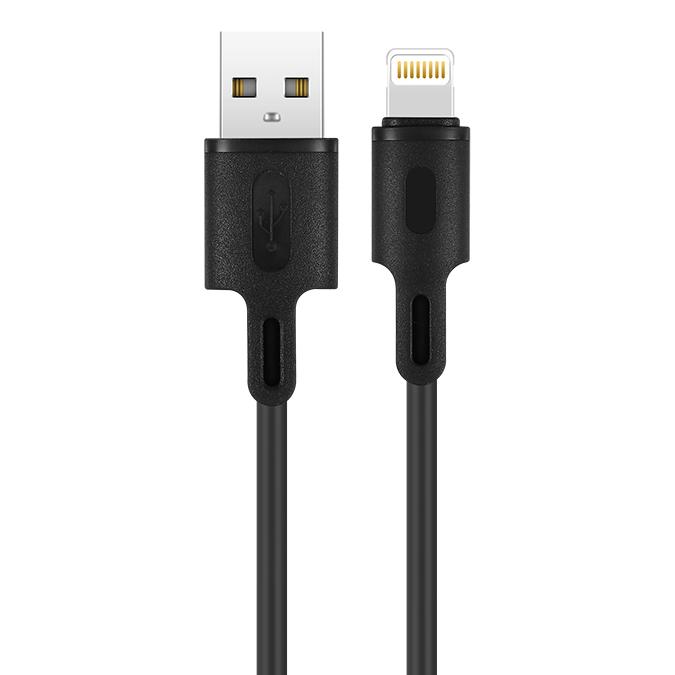 ROCKROSE καλώδιο USB σε Lightning Beta AL, 2.4A 12W, 1m, μαύρο | eLabstore.gr ROCKROSE καλώδιο USB σε Lightning Beta AL, 2.4A 12W, 1m, μαύρο | Αξεσουάρ κινητών | elabstore.gr