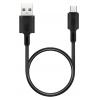 ROCKROSE καλώδιο USB σε Micro USB Beta AM Mini, 2.4A 12W, 30cm, μαύρο | Αξεσουάρ κινητών | elabstore.gr