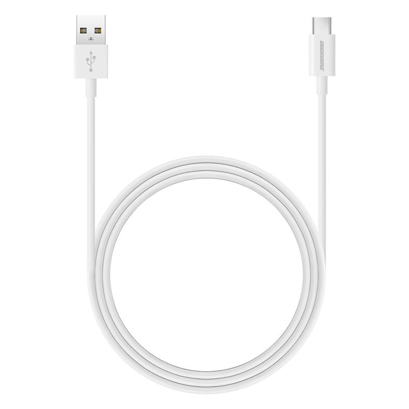 ROCKROSE καλώδιο USB σε USB Type-C Zeta AC, 2.4A 12W, 1m, λευκό | eLabstore.gr ROCKROSE καλώδιο USB σε USB Type-C Zeta AC, 2.4A 12W, 1m, λευκό | Αξεσουάρ κινητών | elabstore.gr