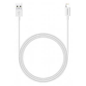ROCKROSE καλώδιο USB σε Lightning Zeta AL, 2.4A 12W, 1m, λευκό | Αξεσουάρ κινητών | elabstore.gr