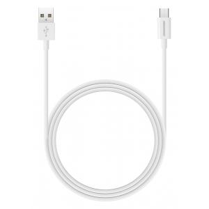 ROCKROSE καλώδιο USB σε USB Type-C Zeta AM, 2.4A 12W, 1m, λευκό | Αξεσουάρ κινητών | elabstore.gr