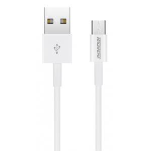 ROCKROSE καλώδιο USB σε USB Type-C Zeta AM, 2.4A 12W, 1m, λευκό | Αξεσουάρ κινητών | elabstore.gr