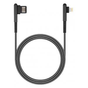 ROCKROSE καλώδιο USB σε Lightning Janus AL, 2.1A, 1m, μαύρο | eLabstore.gr ROCKROSE καλώδιο USB σε Lightning Janus AL, 2.1A, 1m, μαύρο | Αξεσουάρ κινητών | elabstore.gr
