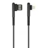 ROCKROSE καλώδιο USB σε Lightning Janus AL, 2.1A, 1m, μαύρο | eLabstore.gr ROCKROSE καλώδιο USB σε Lightning Janus AL, 2.1A, 1m, μαύρο | Αξεσουάρ κινητών | elabstore.gr