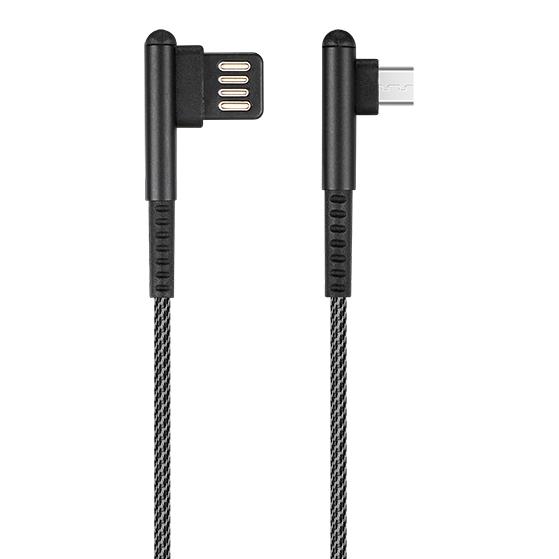 ROCKROSE καλώδιο USB σε Micro USB Janus AM, 2.1A, 1m, μαύρο | eLabstore.gr ROCKROSE καλώδιο USB σε Micro USB Janus AM, 2.1A, 1m, μαύρο | Αξεσουάρ κινητών | elabstore.gr