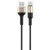 ROCKROSE καλώδιο USB σε USB Type-C Acacia AC, 2.4A 12W, 1m, χρυσό-μαύρο | Αξεσουάρ κινητών | elabstore.gr