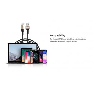 ROCKROSE καλώδιο USB σε Micro USB Acacia AM, 2.4A 12W, 1m, χρυσό-μαύρο | Αξεσουάρ κινητών | elabstore.gr