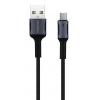 ROCKROSE καλώδιο USB σε Micro USB Armour AM, 2.4A 12W, 1m, μαύρο-μπλε | eLabstore.gr ROCKROSE καλώδιο USB σε Micro USB Armour AM, 2.4A 12W, 1m, μαύρο-μπλε | Αξεσουάρ κινητών | elabstore.gr