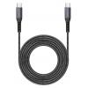 ROCKROSE καλώδιο USB Type-C Powerline CC2, 3A 60W, 2m, μαύρο-μπλε | Αξεσουάρ κινητών | elabstore.gr