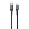 ROCKROSE καλώδιο USB σε Lightning Powerline AL, 3A 15W, 1m, μαύρο-μπλε | eLabstore.gr ROCKROSE καλώδιο USB σε Lightning Powerline AL, 3A 15W, 1m, μαύρο-μπλε | Αξεσουάρ κινητών | elabstore.gr