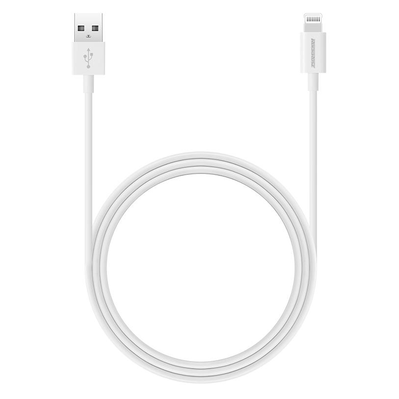 ROCKROSE καλώδιο USB σε Lightning IVORY AL, 2.4A 12W, 1m, λευκό | eLabstore.gr ROCKROSE καλώδιο USB σε Lightning IVORY AL, 2.4A 12W, 1m, λευκό | Αξεσουάρ κινητών | elabstore.gr