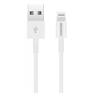 ROCKROSE καλώδιο USB σε Lightning IVORY AL, 2.4A 12W, 1m, λευκό | Αξεσουάρ κινητών | elabstore.gr