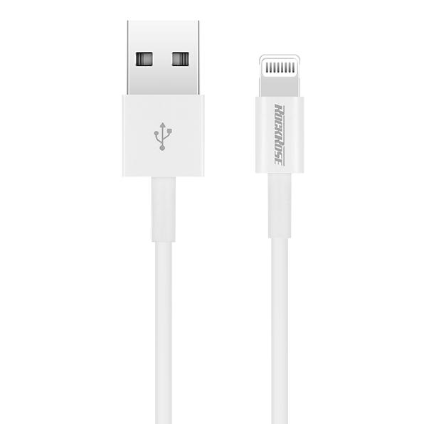 ROCKROSE καλώδιο USB σε Lightning IVORY AL, 2.4A 12W, 1m, λευκό | eLabstore.gr ROCKROSE καλώδιο USB σε Lightning IVORY AL, 2.4A 12W, 1m, λευκό | Αξεσουάρ κινητών | elabstore.gr