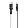 ROCKROSE καλώδιο USB σε Lightning Knight AL, 2.4A 12W, 1m, μαύρο-γκρι | eLabstore.gr ROCKROSE καλώδιο USB σε Lightning Knight AL, 2.4A 12W, 1m, μαύρο-γκρι | Αξεσουάρ κινητών | elabstore.gr