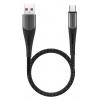 ROCKROSE καλώδιο USB σε USB Type-C Diesel AC Mini, 2.4A, 30cm, μαύρο | Αξεσουάρ κινητών | elabstore.gr