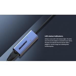 ROCKROSE αντάπτορας Type-C σε Ethernet Infinity E, μεταλλικό, γκρι-μαύρο | eLabstore.gr ROCKROSE αντάπτορας Type-C σε Ethernet Infinity E, μεταλλικό, γκρι-μαύρο | Συνοδευτικά PC | elabstore.gr