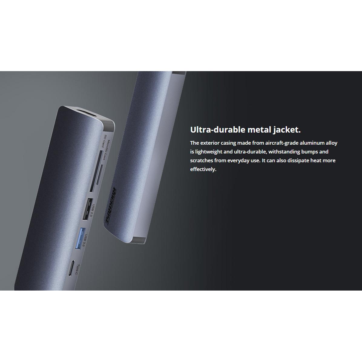 ROCKROSE docking station & HUB Infinity 06, Type-C, 6-ports | eLabstore.gr ROCKROSE docking station & HUB Infinity 06, Type-C, 6-ports | Συνοδευτικά PC | elabstore.gr