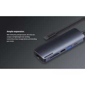 ROCKROSE docking station & HUB Infinity 06, Type-C, 6-ports | eLabstore.gr ROCKROSE docking station & HUB Infinity 06, Type-C, 6-ports | Συνοδευτικά PC | elabstore.gr