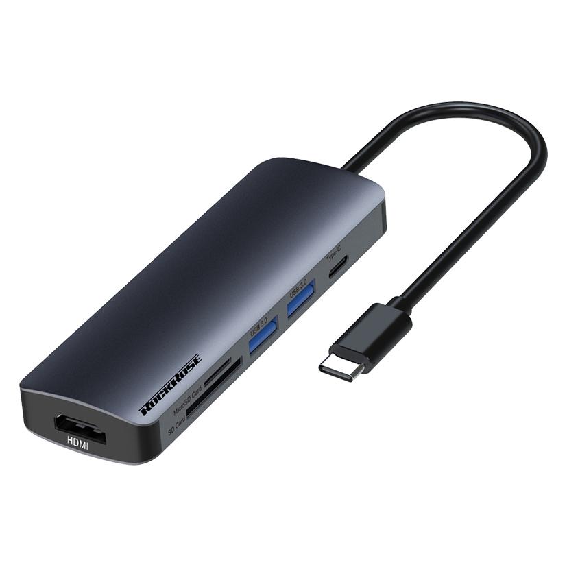 ROCKROSE docking station & HUB Infinity 06, Type-C, 6-ports | eLabstore.gr ROCKROSE docking station & HUB Infinity 06, Type-C, 6-ports | Συνοδευτικά PC | elabstore.gr
