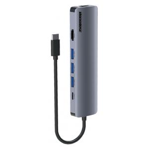 ROCKROSE docking station & HUB Infinity 08, Type-C, 8-ports | Συνοδευτικά PC | elabstore.gr