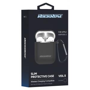 ROCKROSE θήκη προστασίας Veil II για AirPods, μαύρη | eLabstore.gr ROCKROSE θήκη προστασίας Veil II για AirPods, μαύρη | Αξεσουάρ κινητών | elabstore.gr