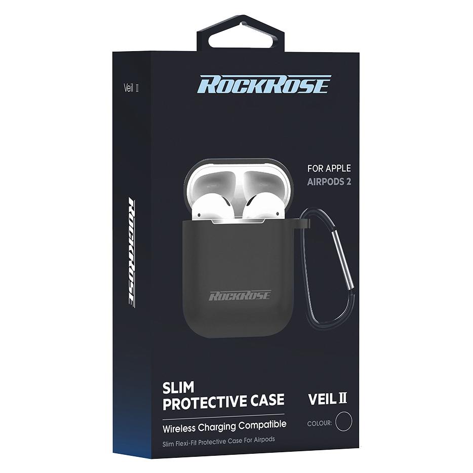 ROCKROSE θήκη προστασίας Veil II για AirPods, μαύρη | eLabstore.gr ROCKROSE θήκη προστασίας Veil II για AirPods, μαύρη | Αξεσουάρ κινητών | elabstore.gr