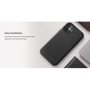 ROCKROSE θήκη Pebble για iPhone 12, μαύρη | Αξεσουάρ κινητών | elabstore.gr