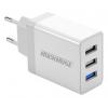 ROCKROSE φορτιστής τοίχου Casa Q3, 3x USB, QC 3.0, 30W, λευκός | Αξεσουάρ κινητών | elabstore.gr