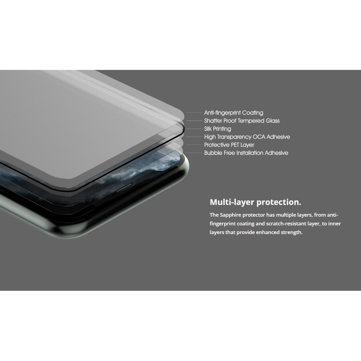 ROCKROSE Tempered Glass 2.5D Sapphire για iPhone 11 Pro/X/XS | eLabstore.gr ROCKROSE Tempered Glass 2.5D Sapphire για iPhone 11 Pro/X/XS | Αξεσουάρ κινητών | elabstore.gr