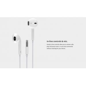 ROCKROSE earphones με μικρόφωνο Solo MC, 3.5mm, 1.2m, λευκά | Αξεσουάρ κινητών | elabstore.gr