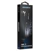 ROCKROSE single earbud με μικρόφωνο Solo SM, 3.5mm, 1.2m, γκρι | Αξεσουάρ κινητών | elabstore.gr