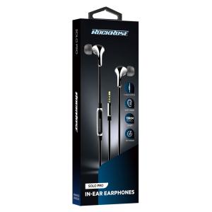 ROCKROSE earphones με μικρόφωνο RRWE05GR, 3.5mm, 1.2m, γκρι | Αξεσουάρ κινητών | elabstore.gr