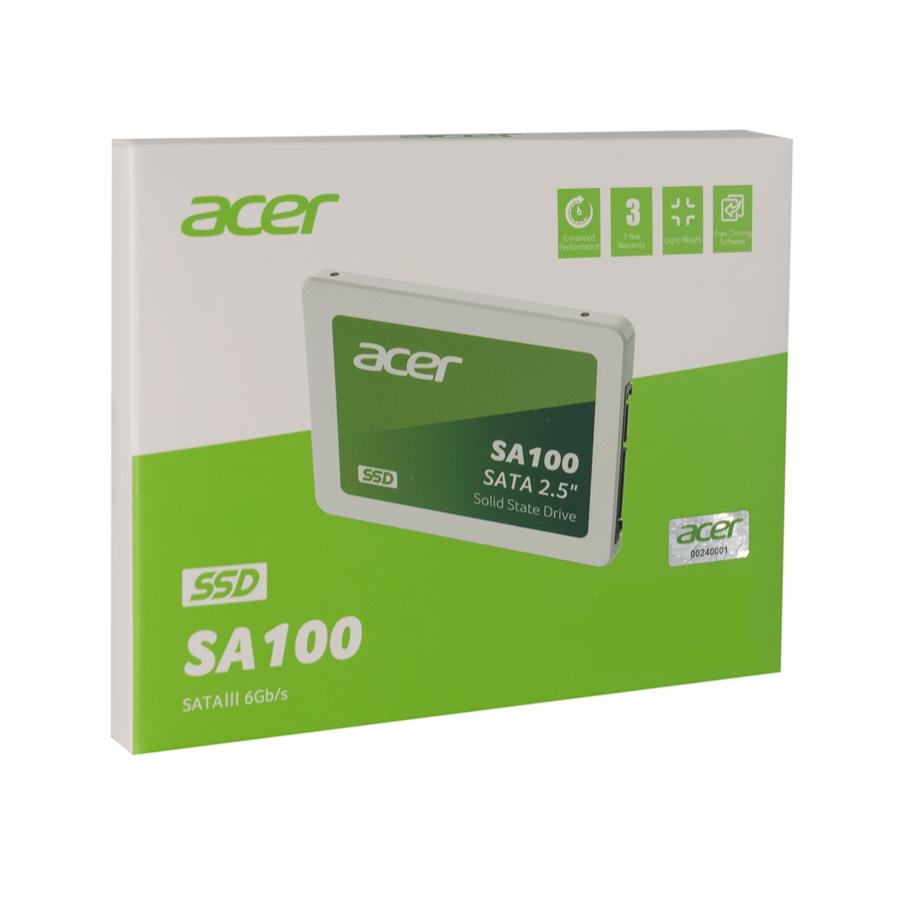 ACER SSD SA100 120GB, 2.5", SATA III, 561-474MB/s, 3D TLC NAND | eLabstore.gr ACER SSD SA100 120GB, 2.5", SATA III, 561-474MB/s, 3D TLC NAND | PC & Αναβάθμιση | elabstore.gr