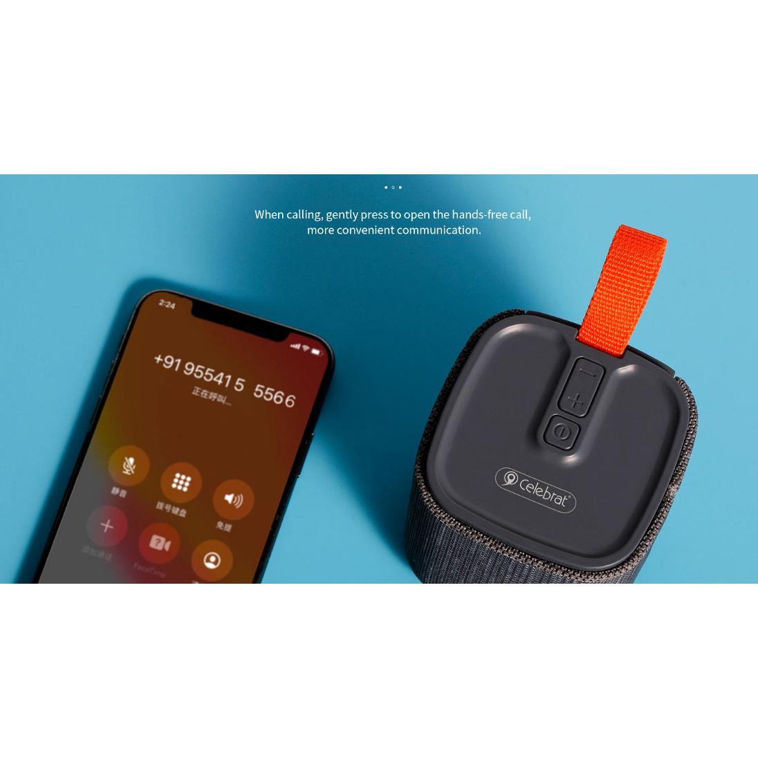 CELEBRAT φορητό ηχείο SP-4, 5W TWS, BT/3.5mm/USB/SD Card, γκρι | eLabstore.gr CELEBRAT φορητό ηχείο SP-4, 5W TWS, BT/3.5mm/USB/SD Card, γκρι | Εικόνα & Ήχος | elabstore.gr