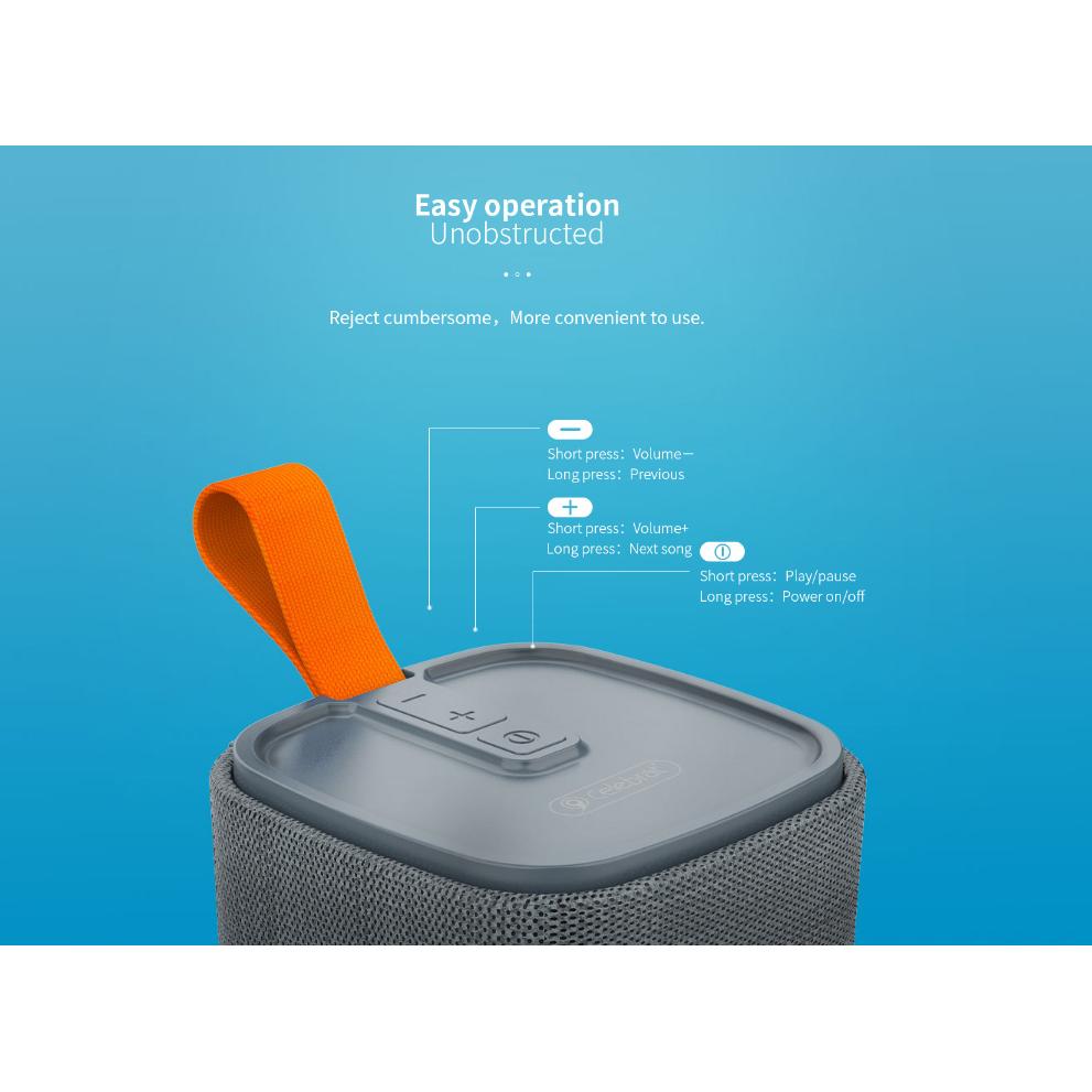 CELEBRAT φορητό ηχείο SP-4, 5W TWS, BT/3.5mm/USB/SD Card, γκρι | eLabstore.gr CELEBRAT φορητό ηχείο SP-4, 5W TWS, BT/3.5mm/USB/SD Card, γκρι | Εικόνα & Ήχος | elabstore.gr