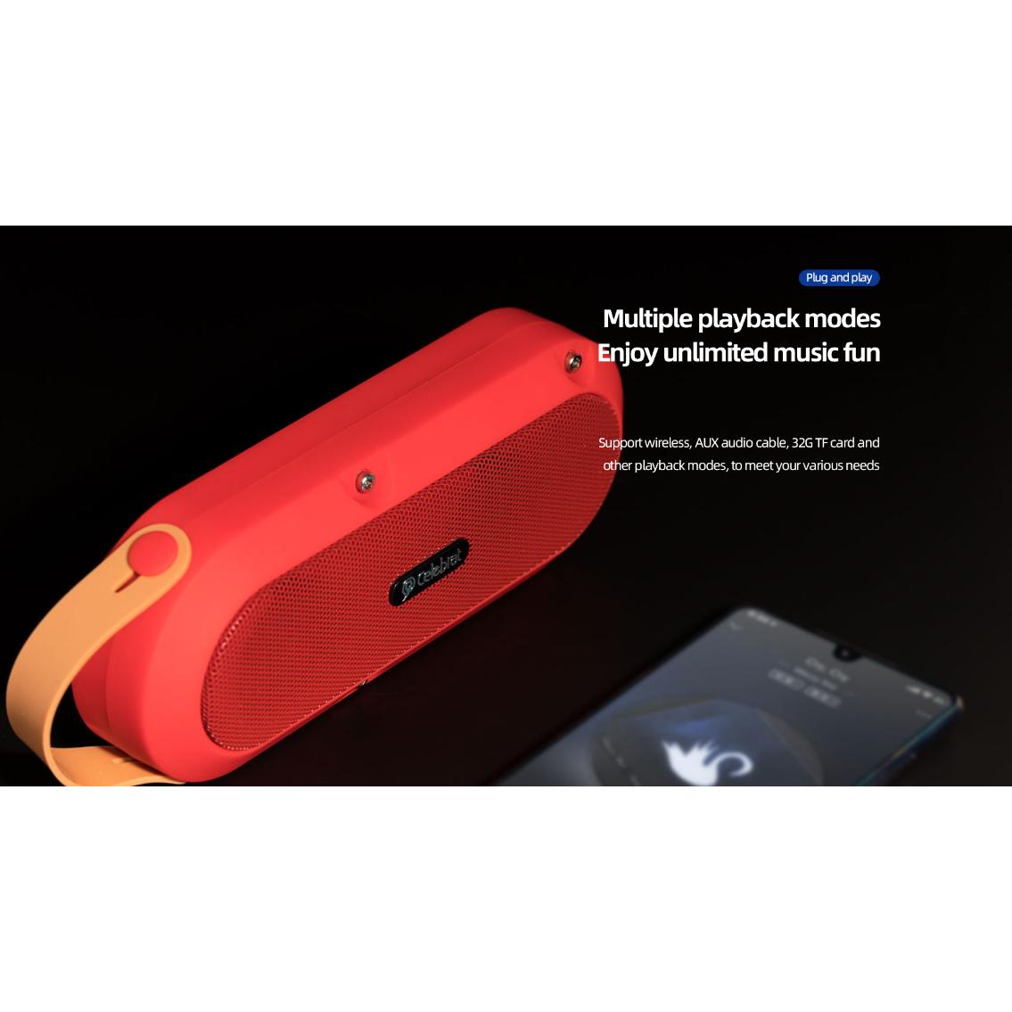 CELEBRAT φορητό ηχείο SP-5, 10W TWS, BT/3.5mm/USB/SD Card, μαύρο | eLabstore.gr CELEBRAT φορητό ηχείο SP-5, 10W TWS, BT/3.5mm/USB/SD Card, μαύρο | Εικόνα & Ήχος | elabstore.gr