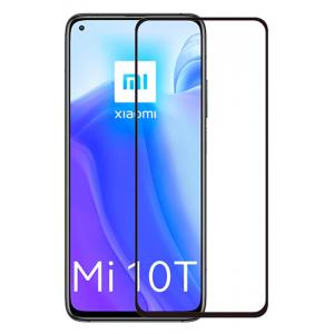 POWERTECH Tempered Glass 5D, full glue, Xiaomi Mi 10T/Lite/Pro 5G, μαύρο | Αξεσουάρ κινητών | elabstore.gr