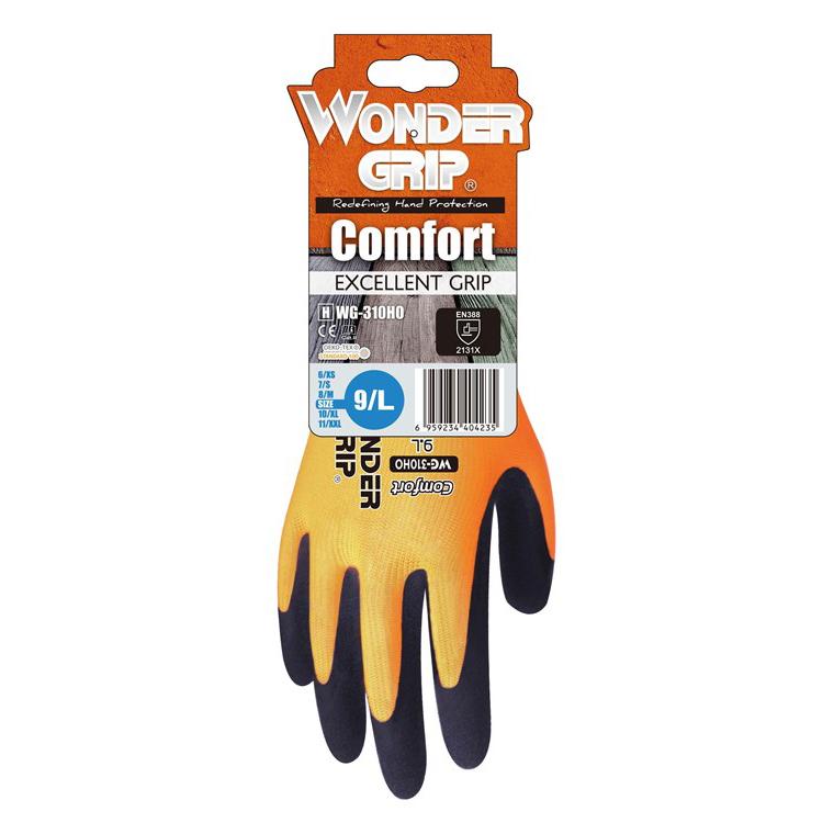 WONDER GRIP αντιολισθητικά γάντια εργασίας Comfort, 9/L, πορτοκαλί | eLabstore.gr WONDER GRIP αντιολισθητικά γάντια εργασίας Comfort, 9/L, πορτοκαλί | Εργαλεία | elabstore.gr