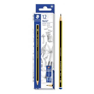 STAEDTLER ξύλινο μολύβι Noris 120-3, εξάγωνο, H3, 12τμχ | Αναλώσιμα - Είδη Γραφείου | elabstore.gr